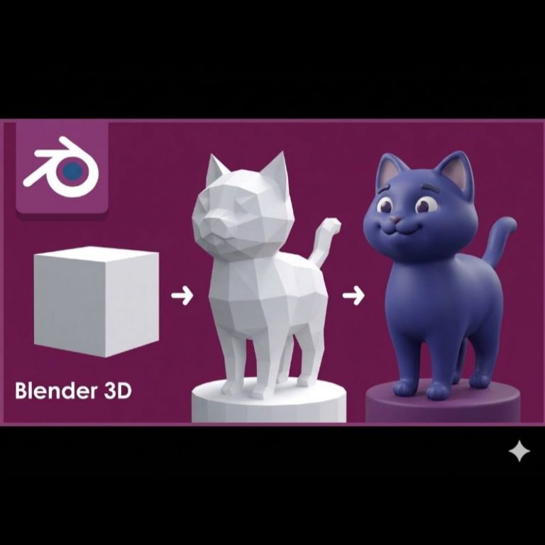 Основи Blender 3D: Від першого кроку до власної моделі